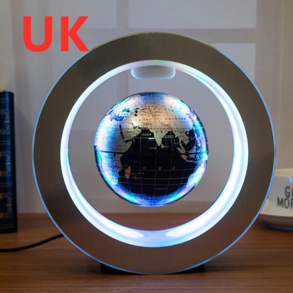 1618742078647.jpg Round LED World Map Floating Globe Magnetic Levitation Light Anti Gravity Magic