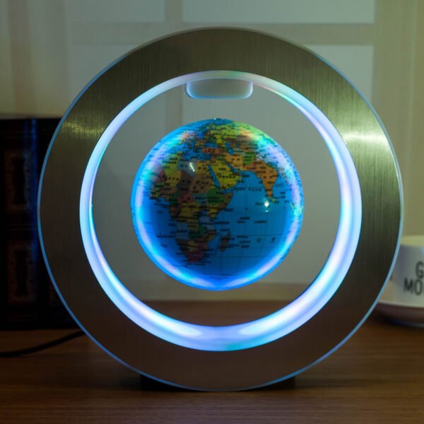 1747155718308.jpg Round LED World Map Floating Globe Magnetic Levitation Light Anti Gravity Magic