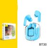 38332488-d663-42b1-9fa7-f77783d11eda.jpg New Mini Transparent Wireless Bluetooth Headset Digital Display ENC Noise Reduction True Wireless Sports Music