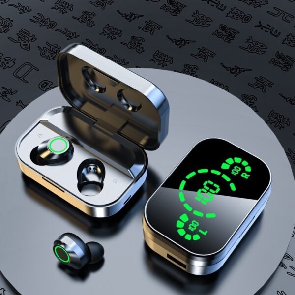 3c609640-b690-4906-9a4c-2b881f0535ea.jpg YD03 Wireless Bluetooth-compatible Headset TWS Large Screen Smart Digital Display In Ear Breathing Light