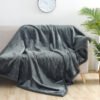 Waterproof Flannel Blanket – Soft Cotton Velvet Throw