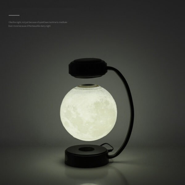 951892006848.jpg 3D LED Moon Night Light Wireless Magnetic Levitating Rotating Floating Ball Lamp For School Office Bookshop Home Decoration