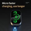 f35959e5-8c2e-4cf1-9bf0-a99f773a0b1e.jpg YD03 Wireless Bluetooth-compatible Headset TWS Large Screen Smart Digital Display In Ear Breathing Light